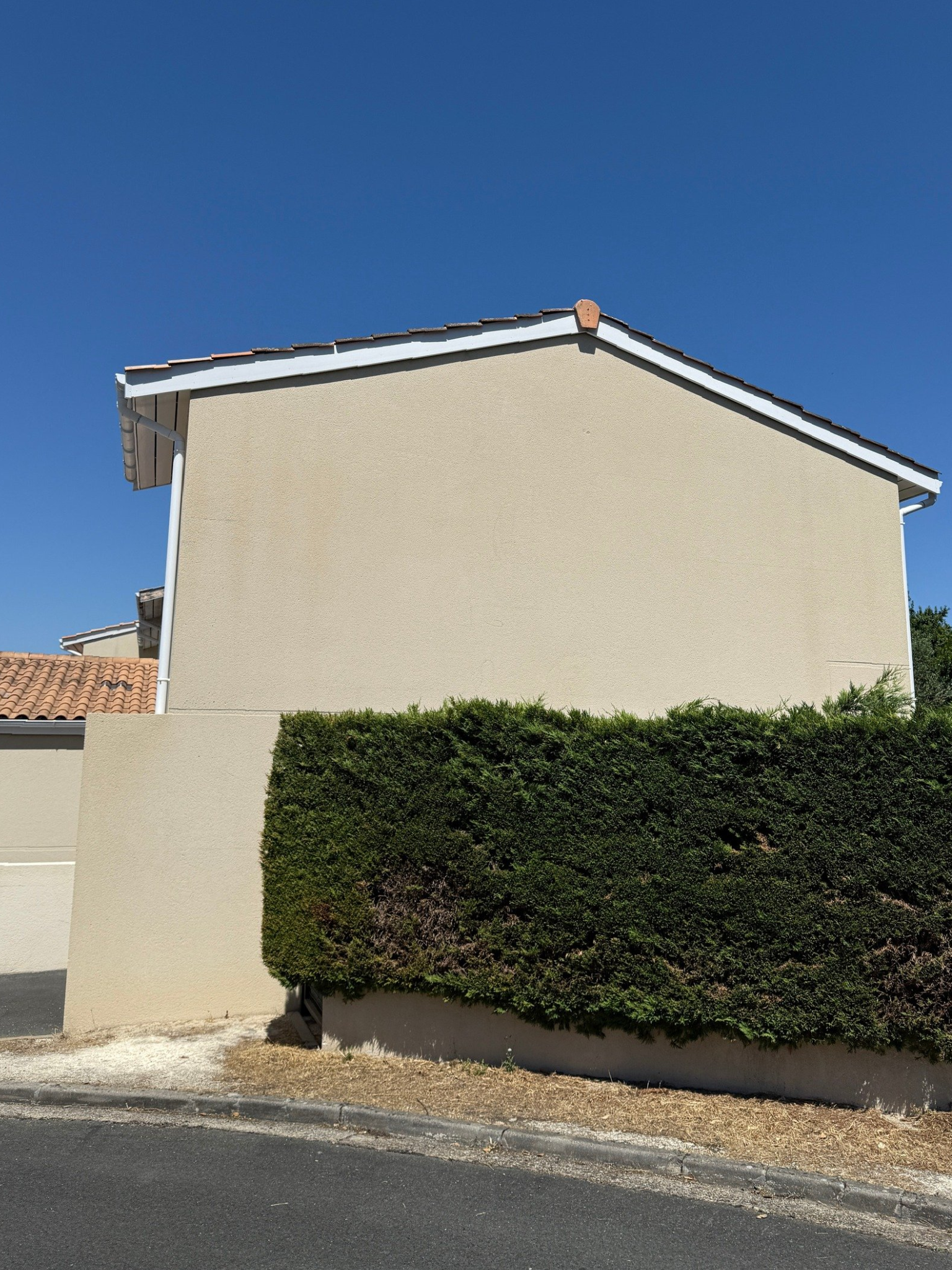 Façade après nettoyage et protection au Bouscat